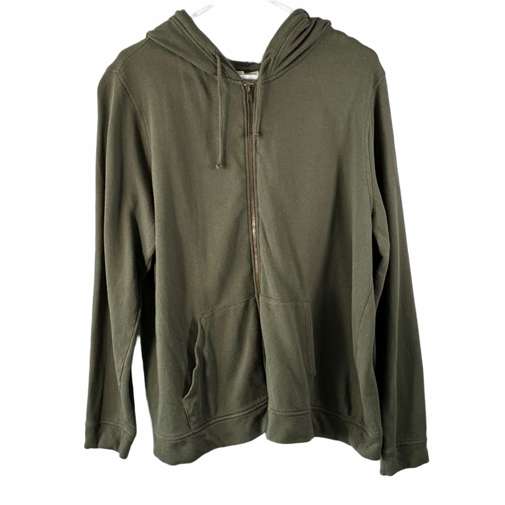 Universal Thread Olive Green Zippered  Sweatshirt